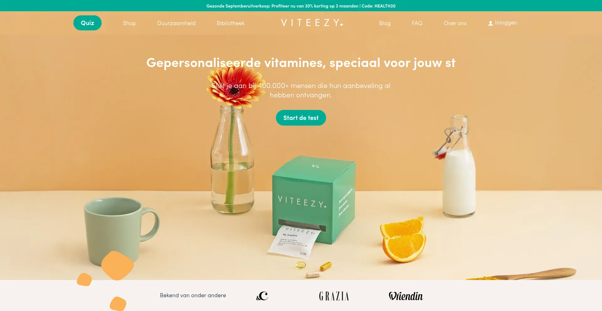 Viteezy.nl Screenshot