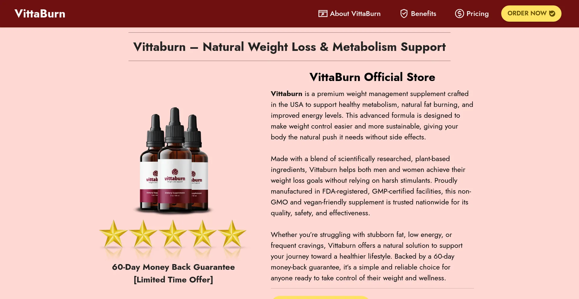 Vittaburns.com 安全可靠吗？