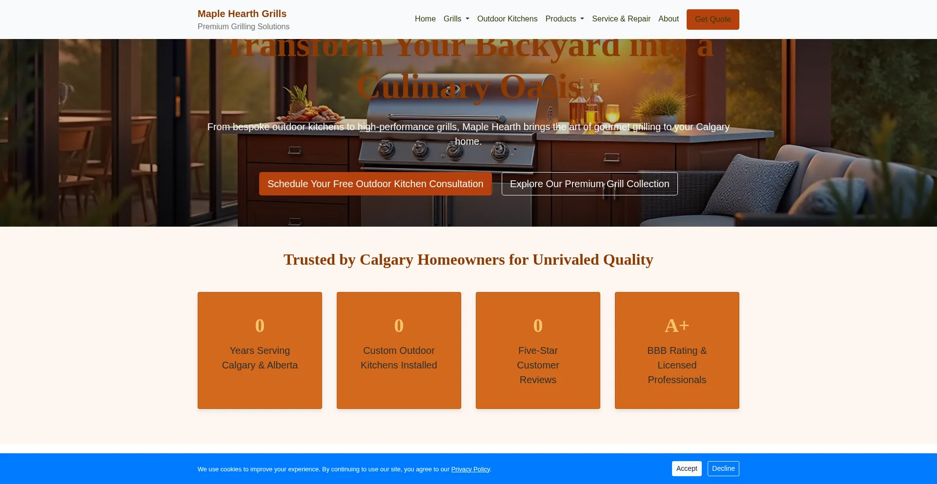 Website screenshot of Vivineuquen.com
