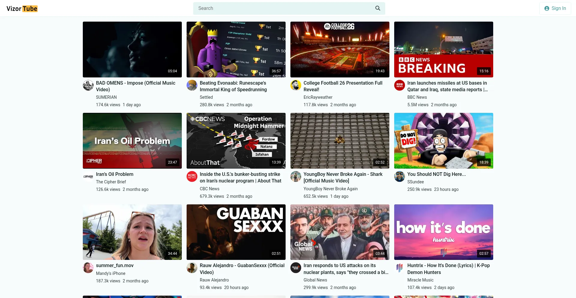 Vizortube.com 安全可靠吗？