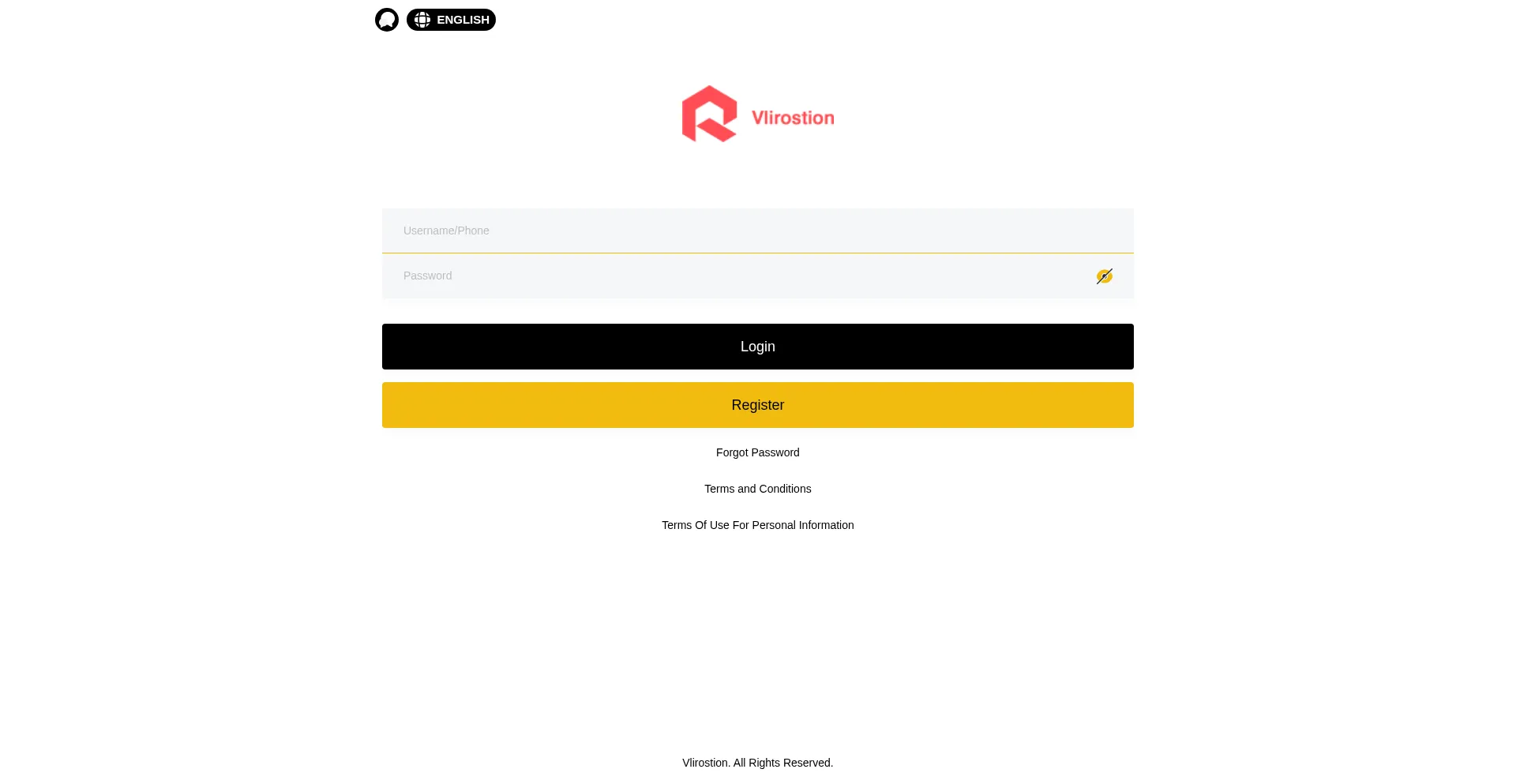 Vlirostion.top Screenshot