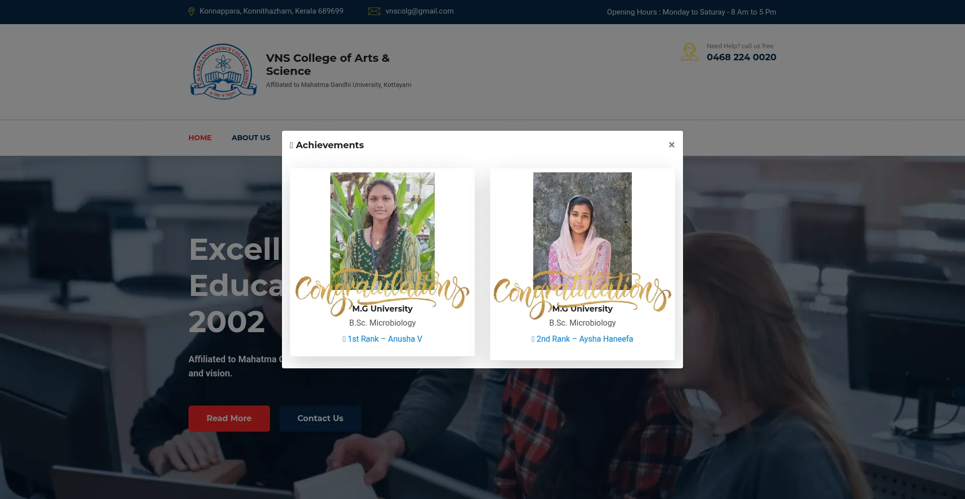 Vnscollege.com