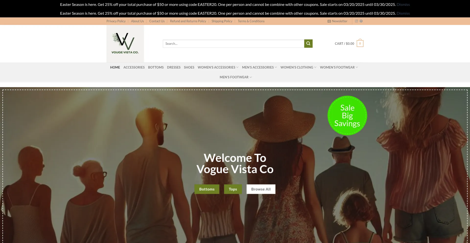 Voguevistaco.com Screenshot