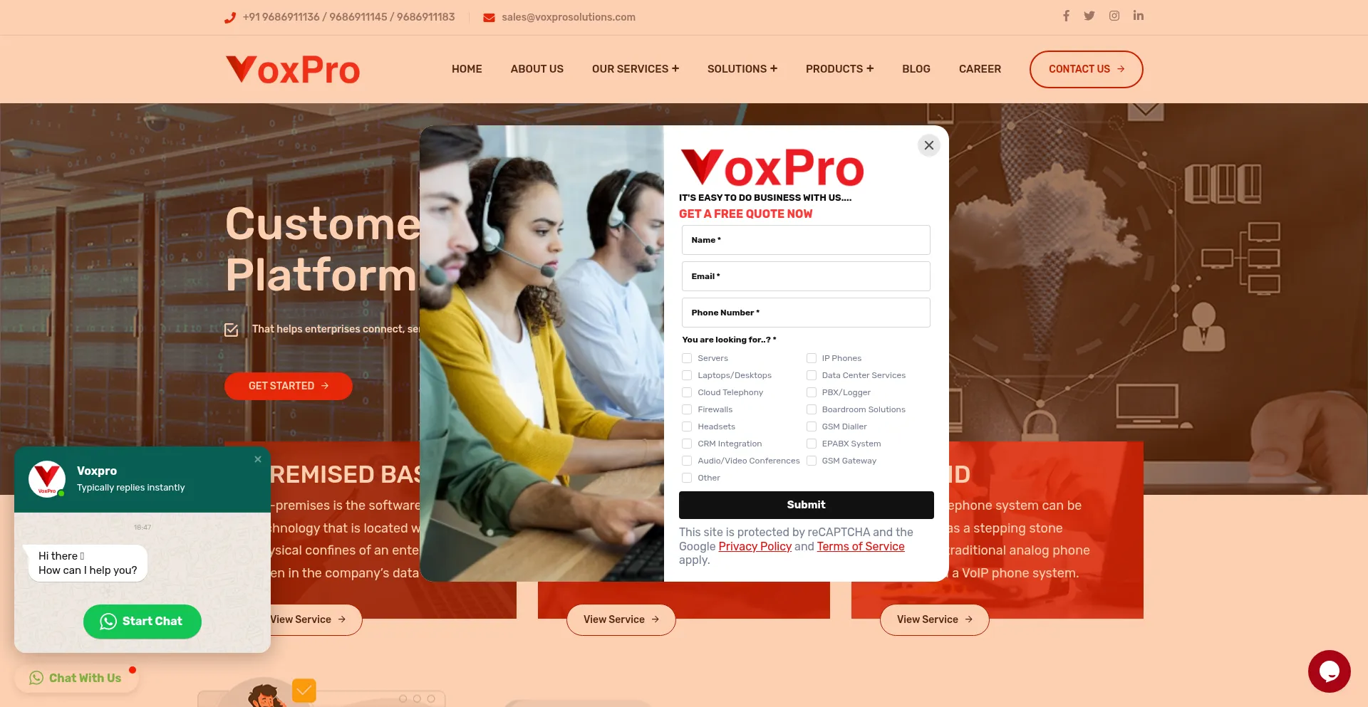 Voxprosolutions.com 安全可靠吗？
