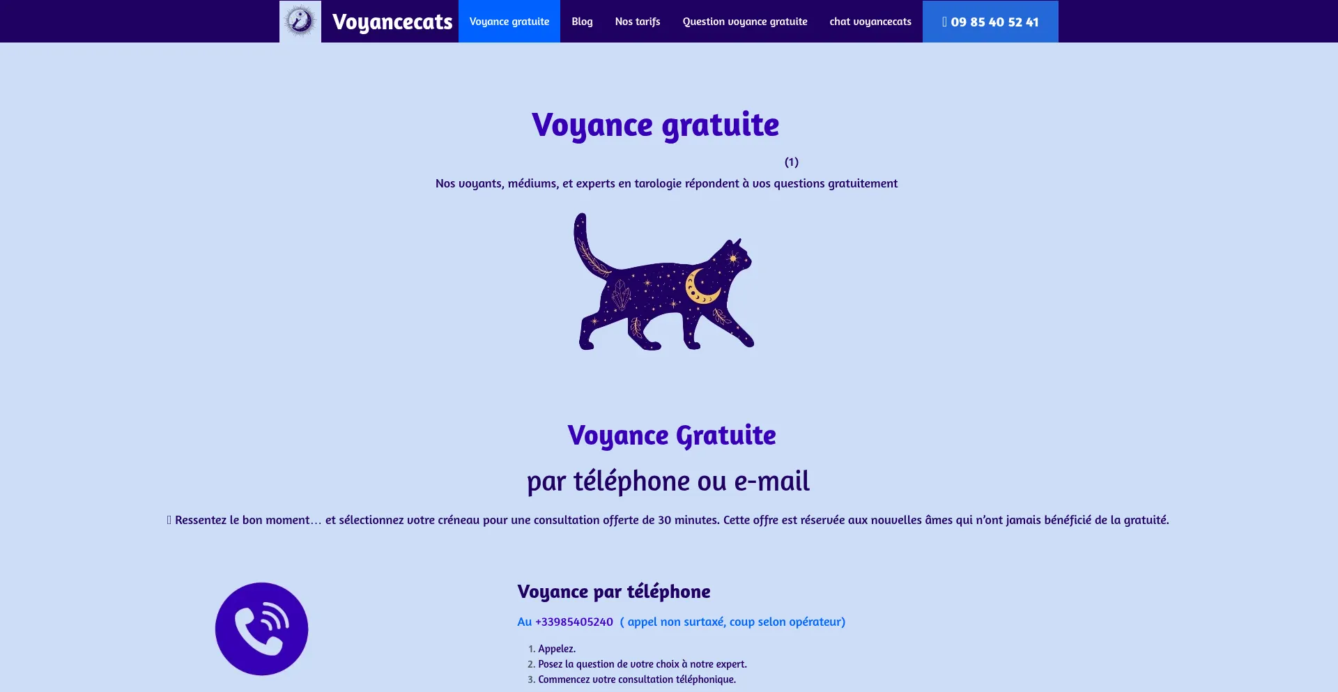 Voyancecats.com 安全可靠吗？