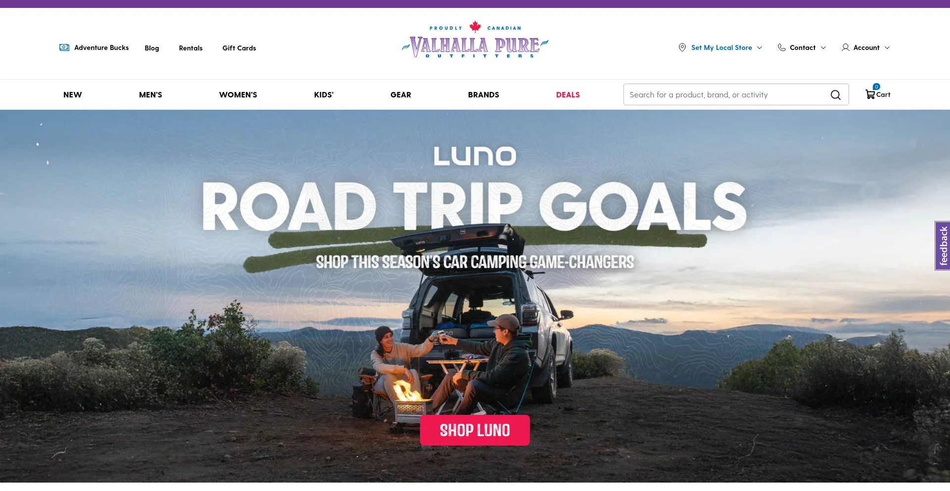 Website screenshot of Vpo.ca