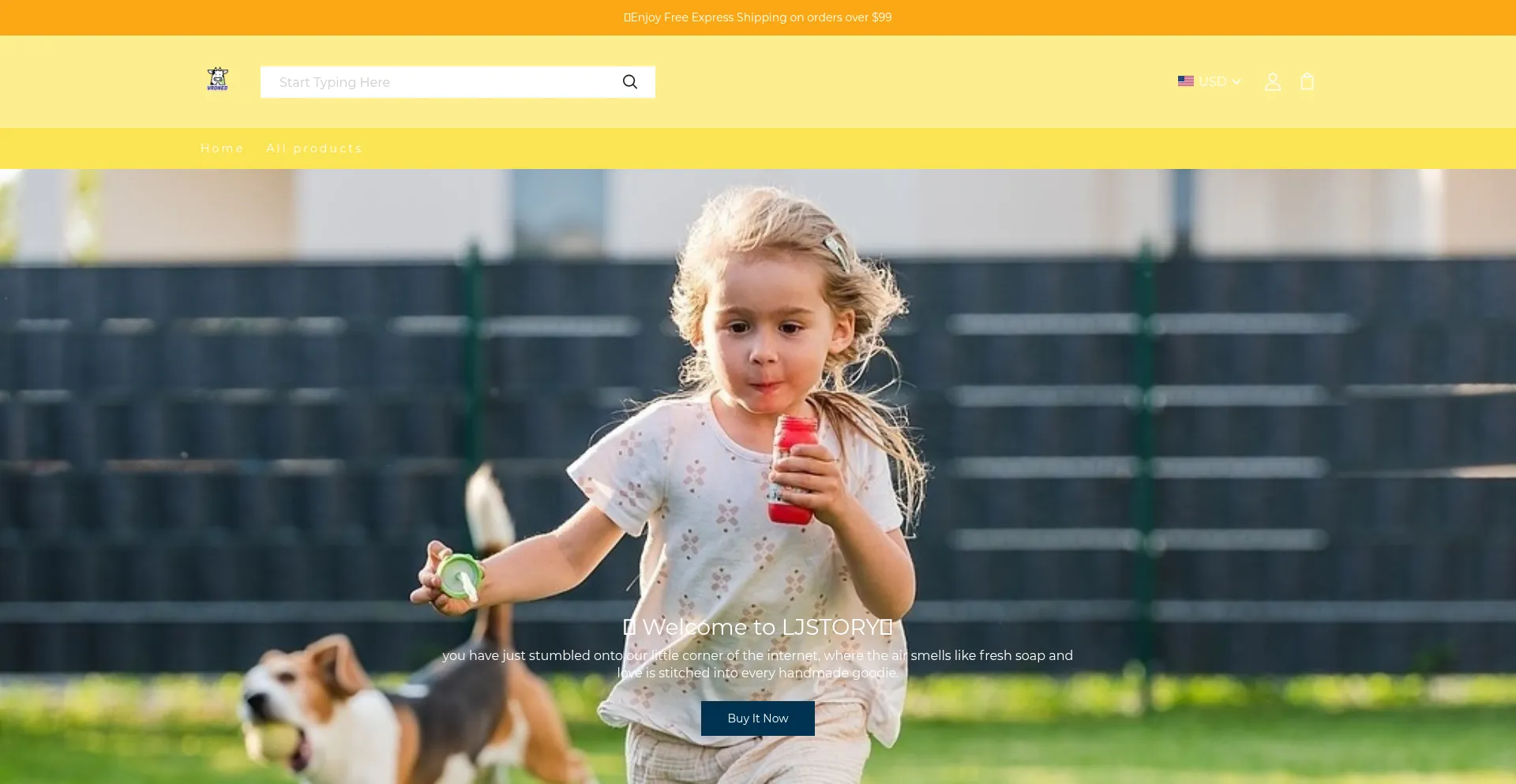 Website screenshot of Vroned.com