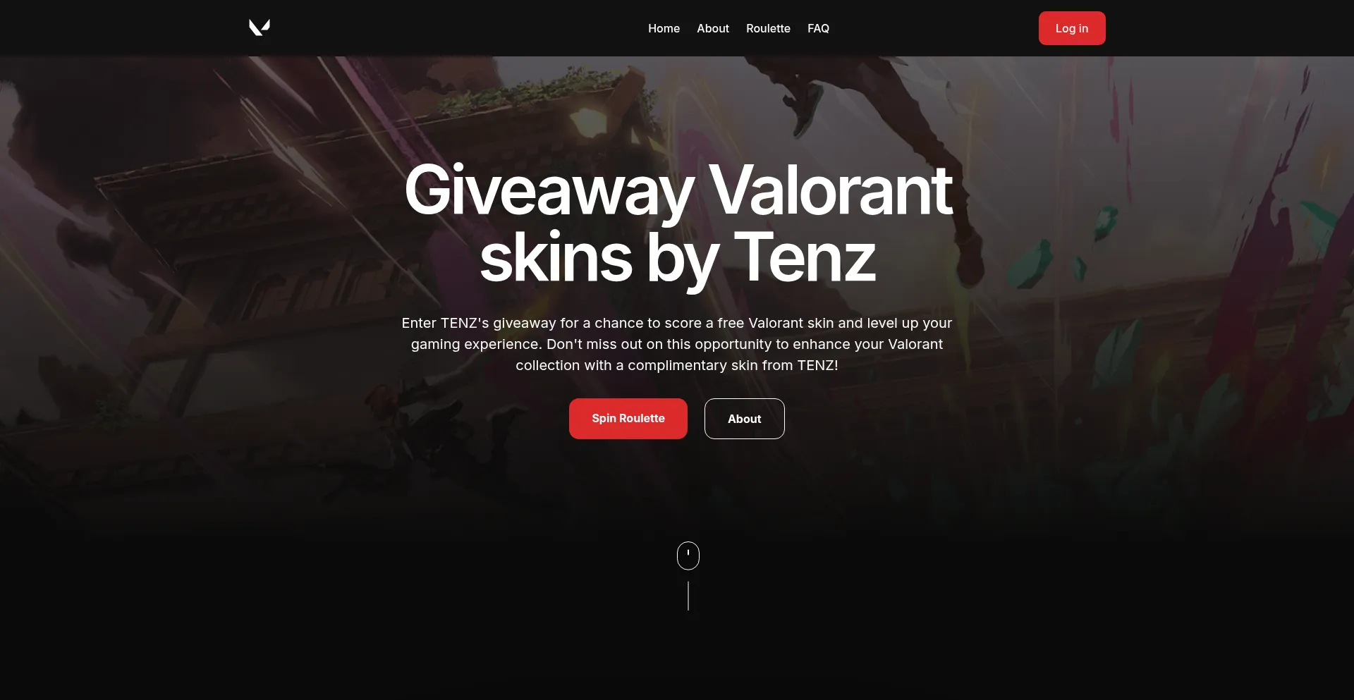 Website screenshot of Vtenz.com