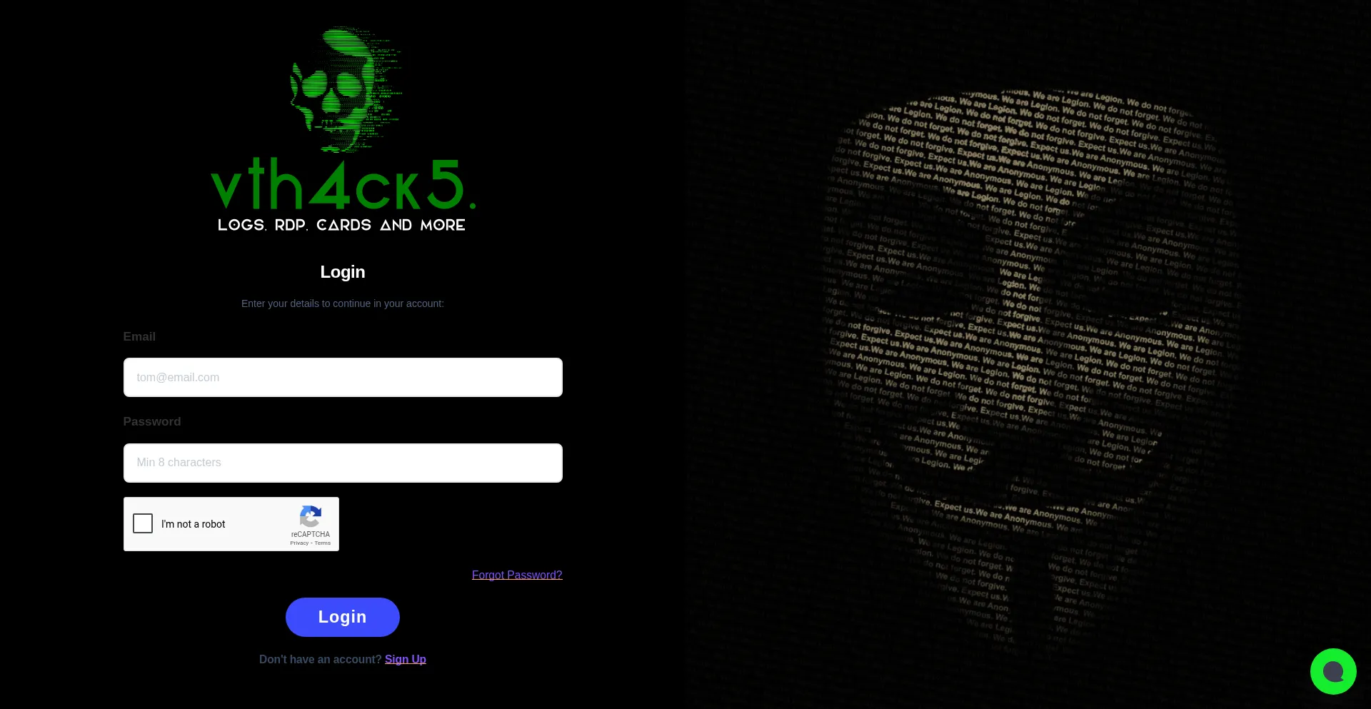 Vth4ck5.com Screenshot
