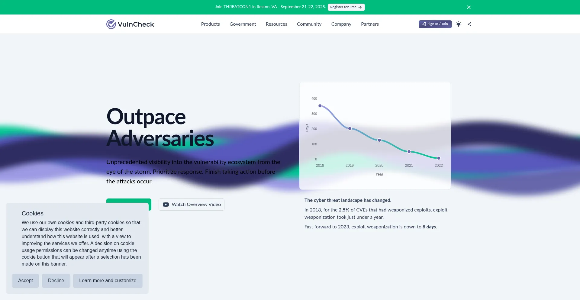 Vulncheck.com Screenshot