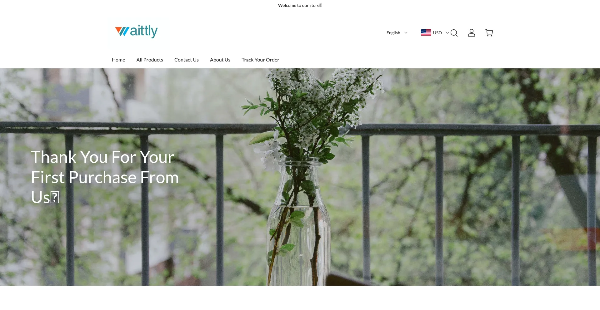 Website screenshot of Waittly.com