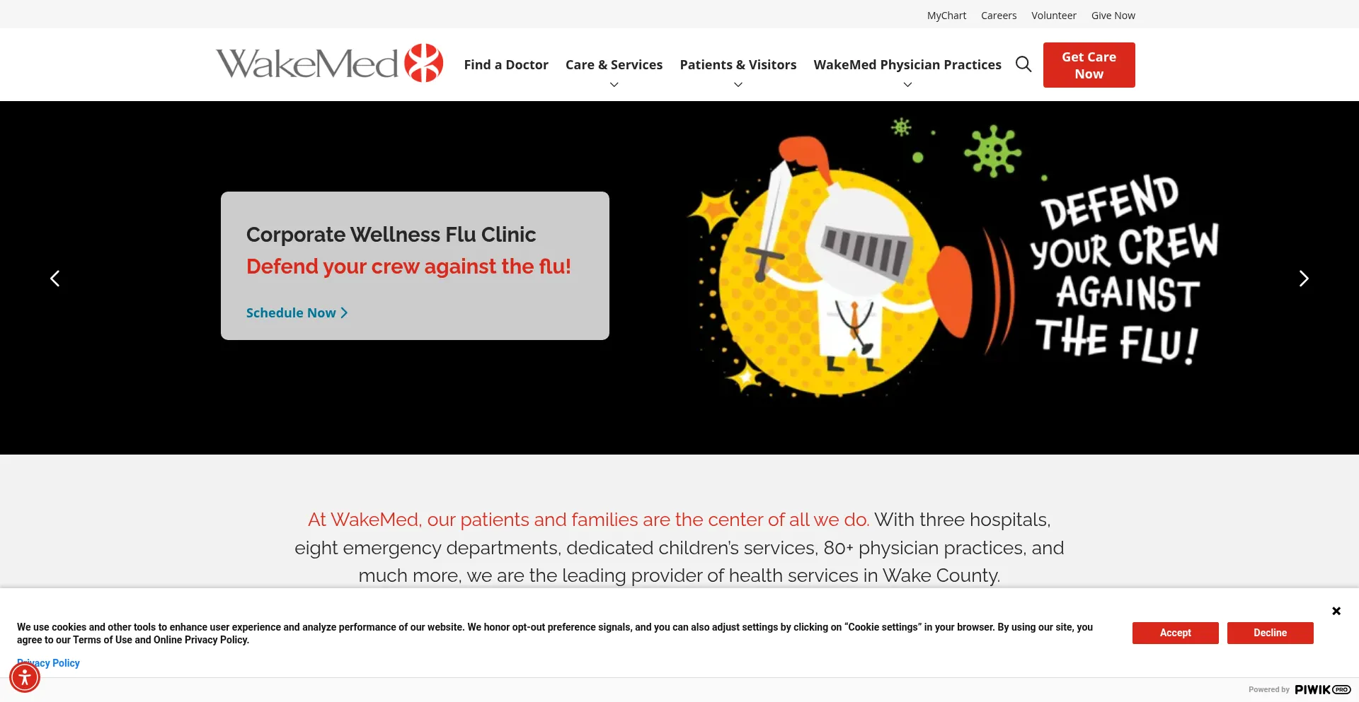 Wakemed.org Screenshot