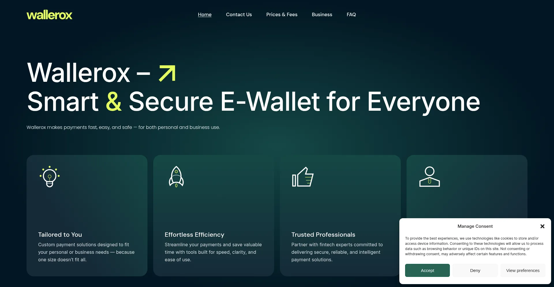 Wallerox.com Screenshot