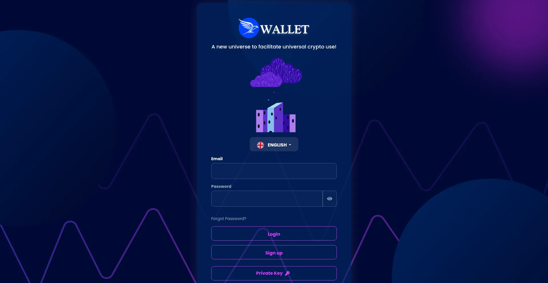 Website screenshot of Wallet.isusgo.io