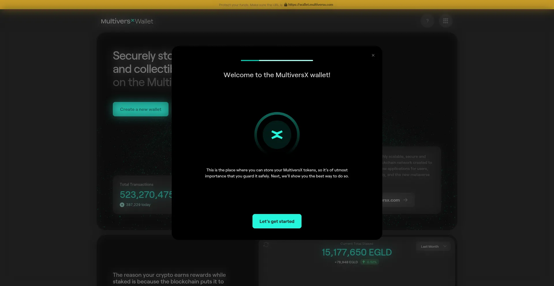 Wallet.multiversx.com