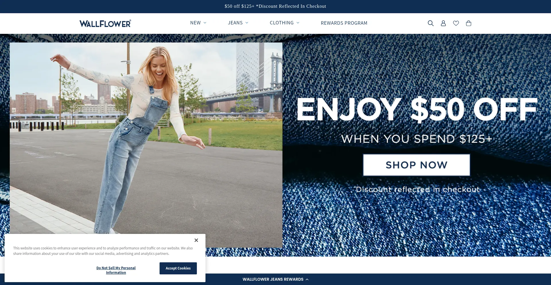 Wallflowerjeans.com 安全可靠吗？