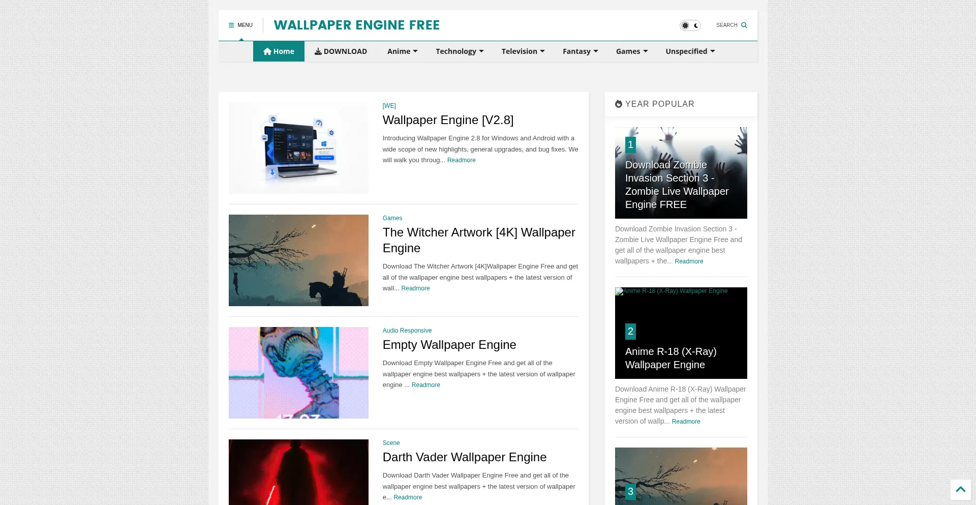 Wallpaperenginefree.com