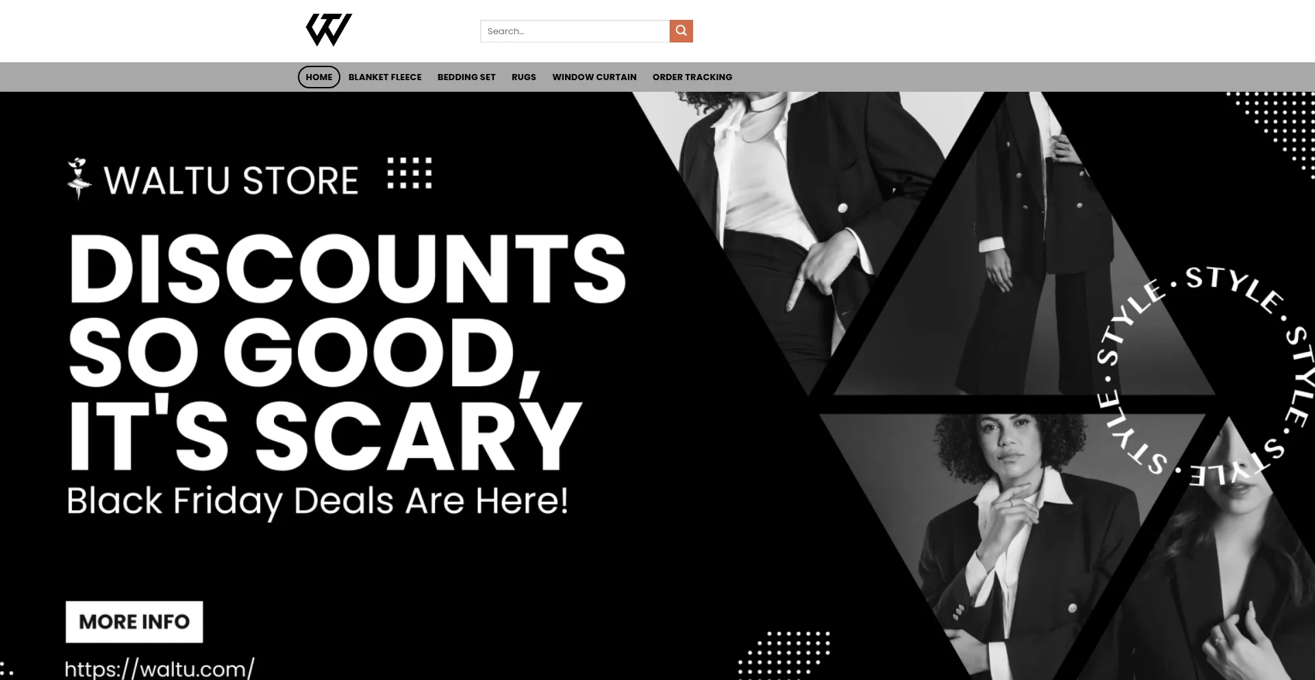 Website screenshot of Waltu.com