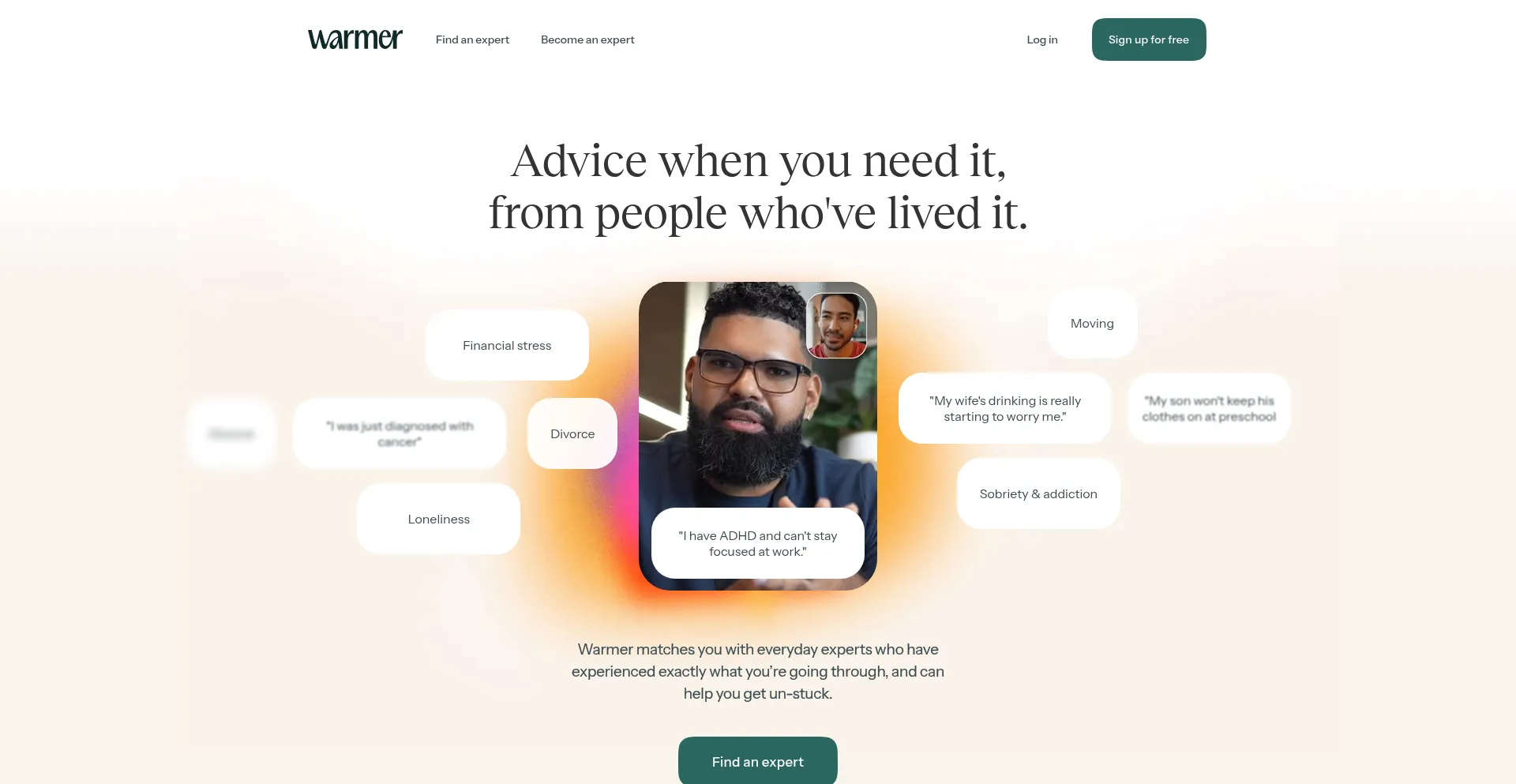 Warmer.com Screenshot