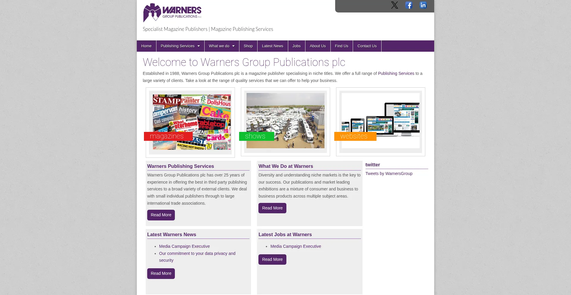 Warnersgroup.co.uk 安全可靠吗？