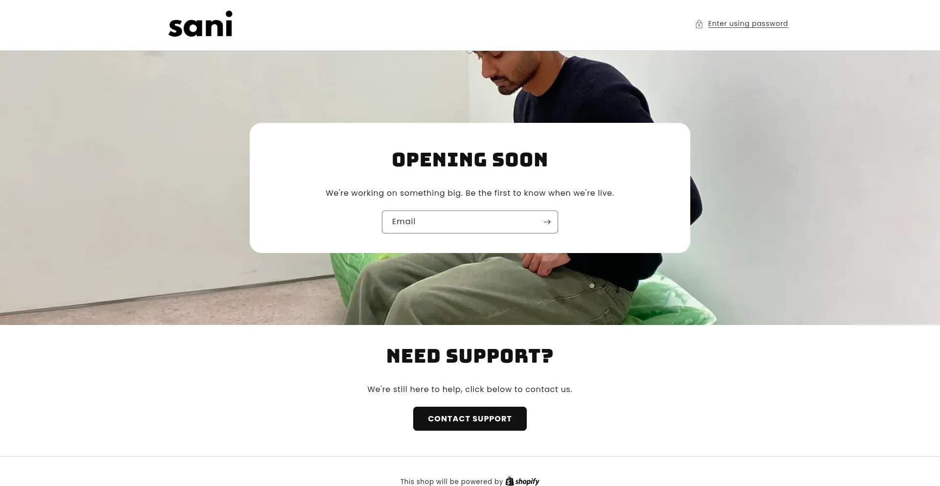 Wasani.store Screenshot