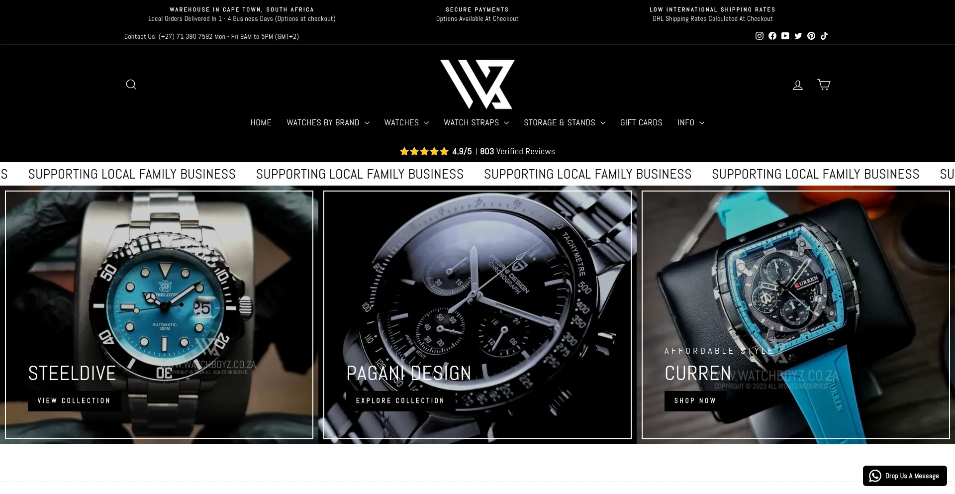 Watchboyz.co.za 安全可靠吗？