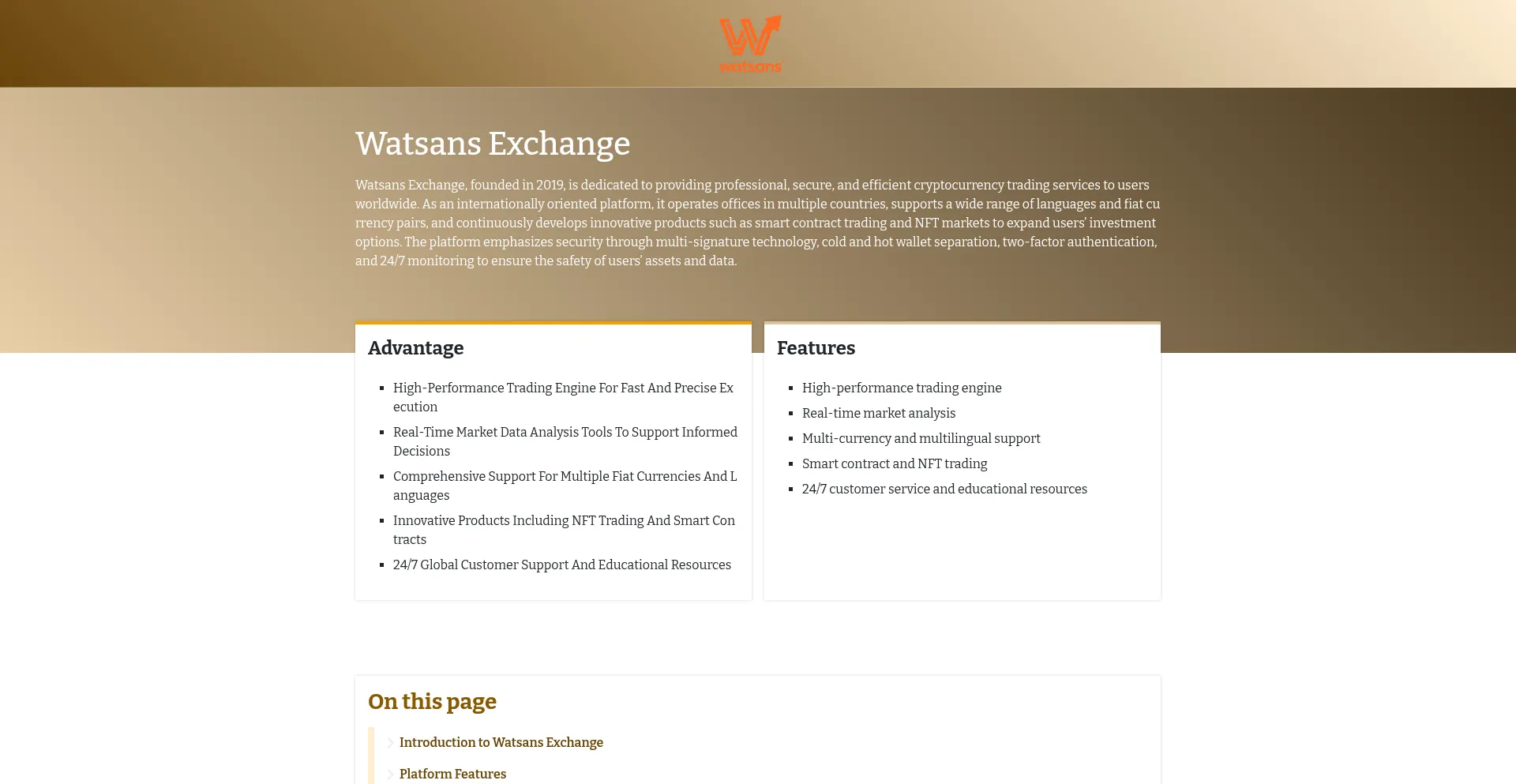 Watsans-exchange.com