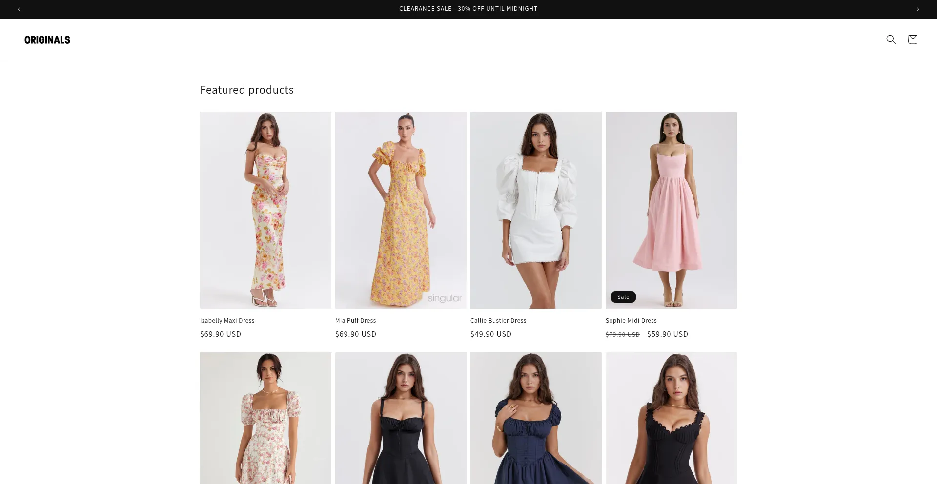 Website screenshot of Wearog.com