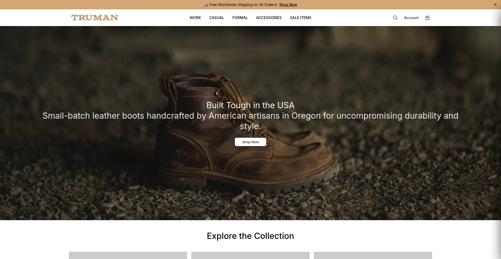 Weartrumanbootco.shop