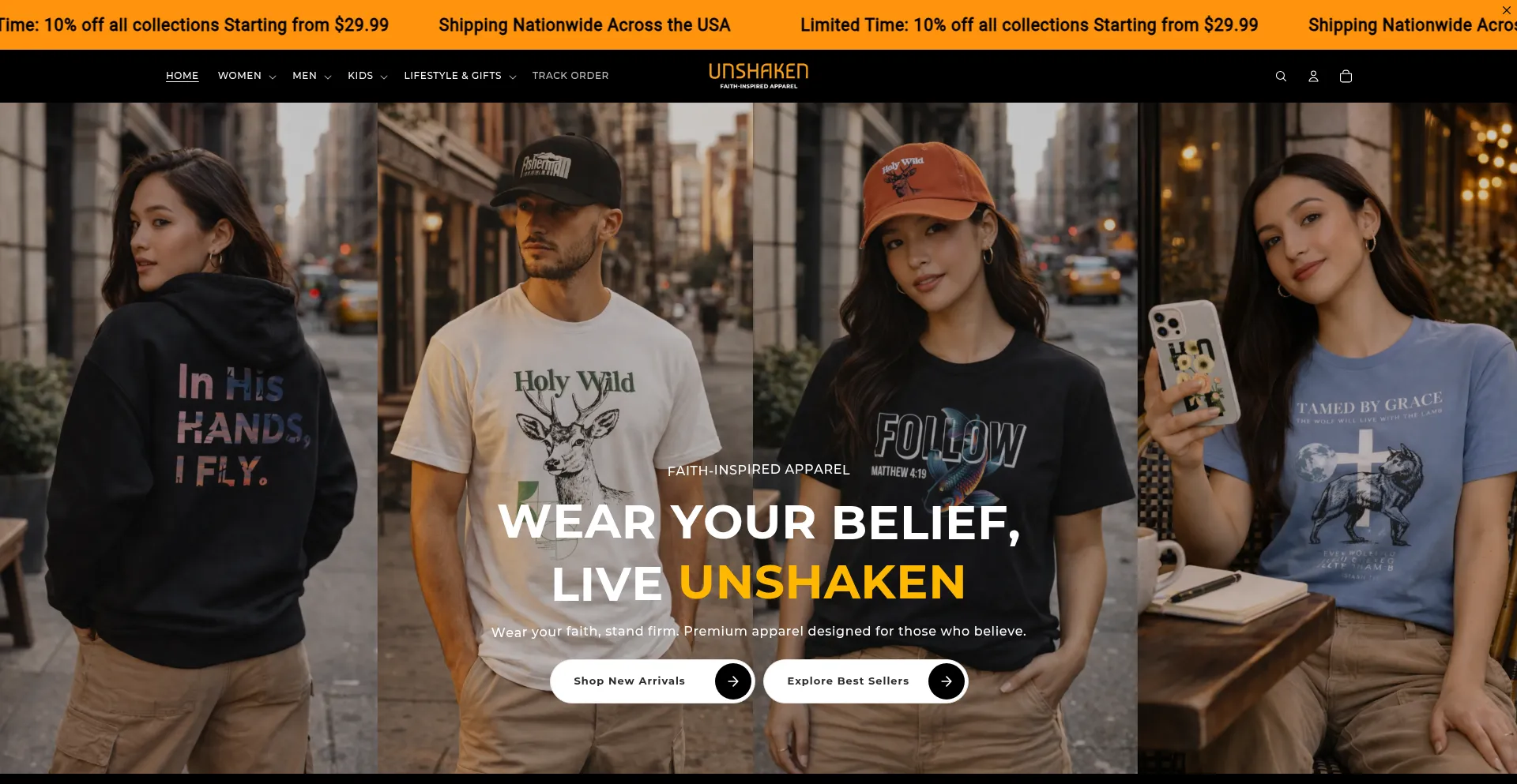 Wearunshaken.com