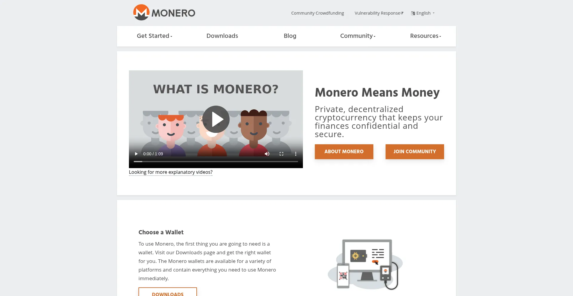 Web.getmonero.org