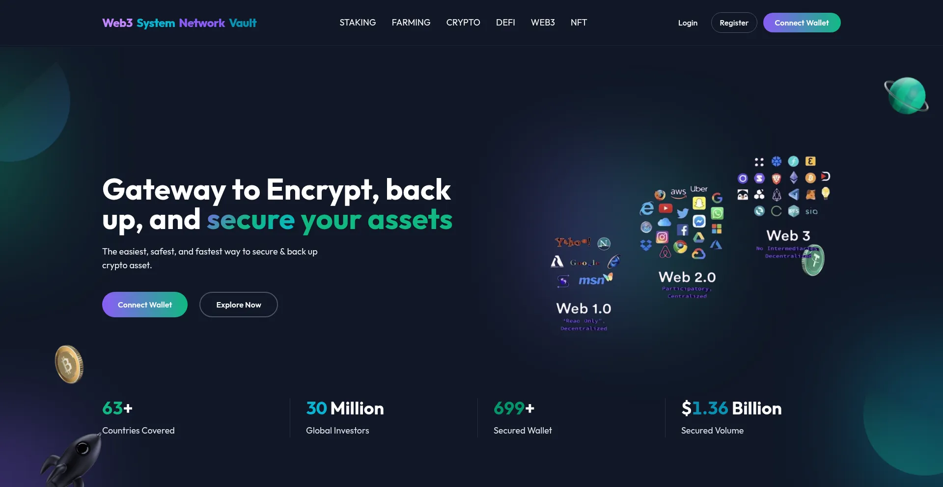 Web3systemnetworkvault.org 安全可靠吗？