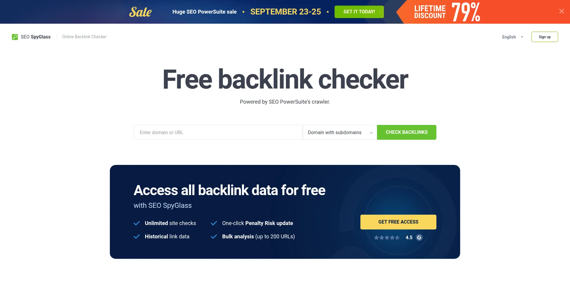 Webmeup.com Screenshot