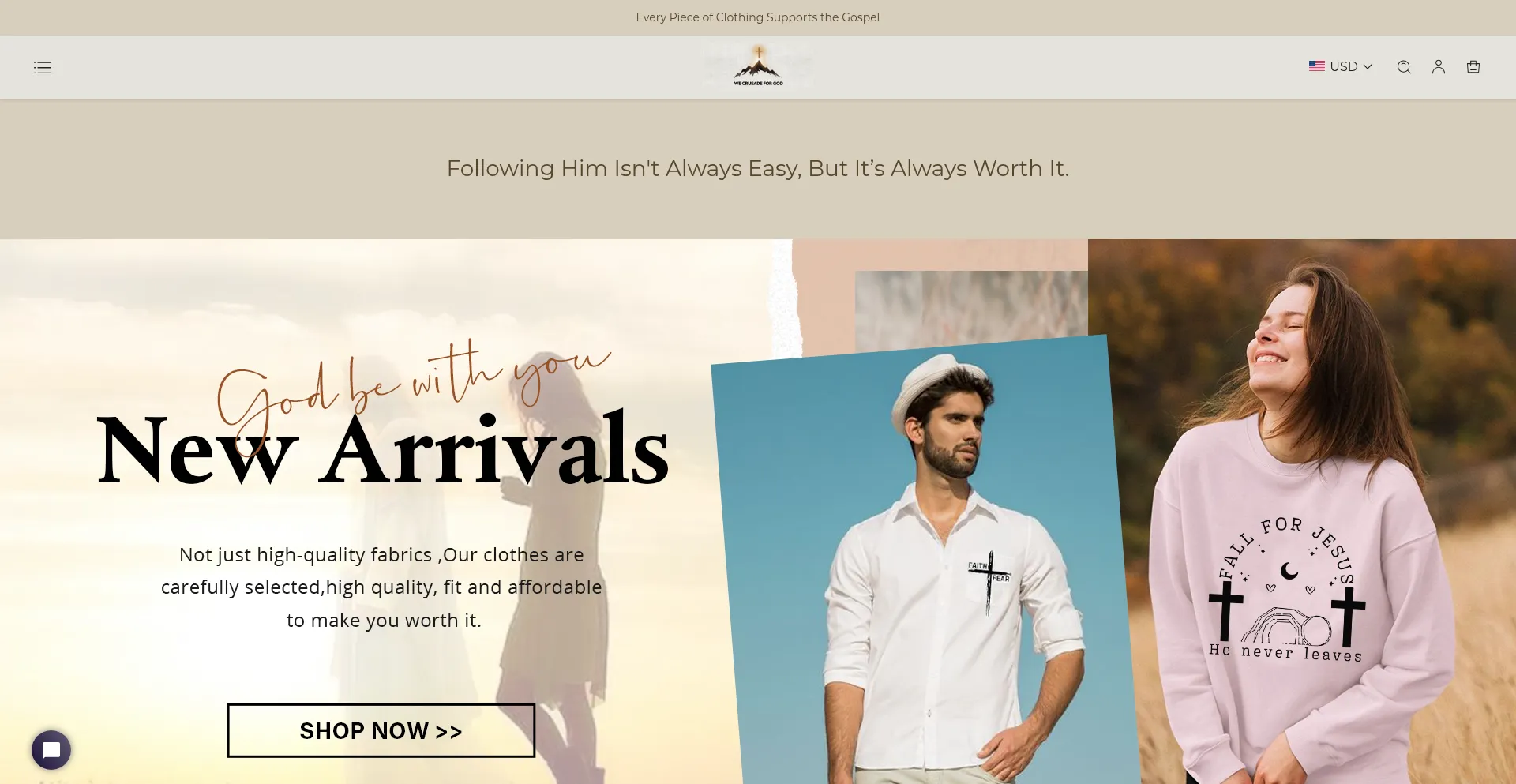 Wecrossforgod.com