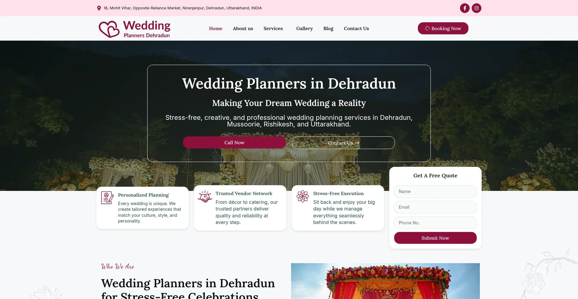 Weddingplannersdehradun.com 安全可靠吗？