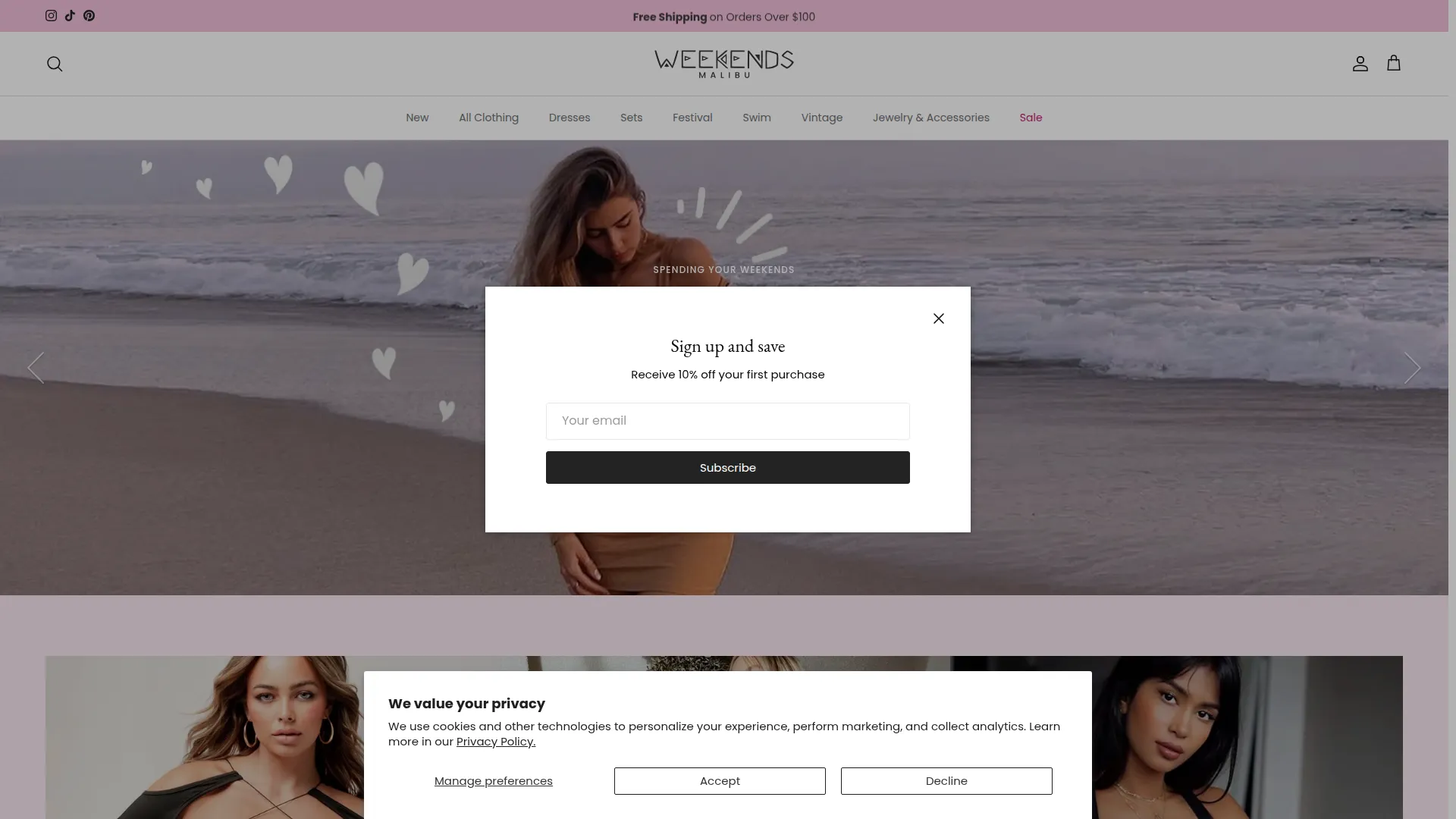 Weekendsclothing.com