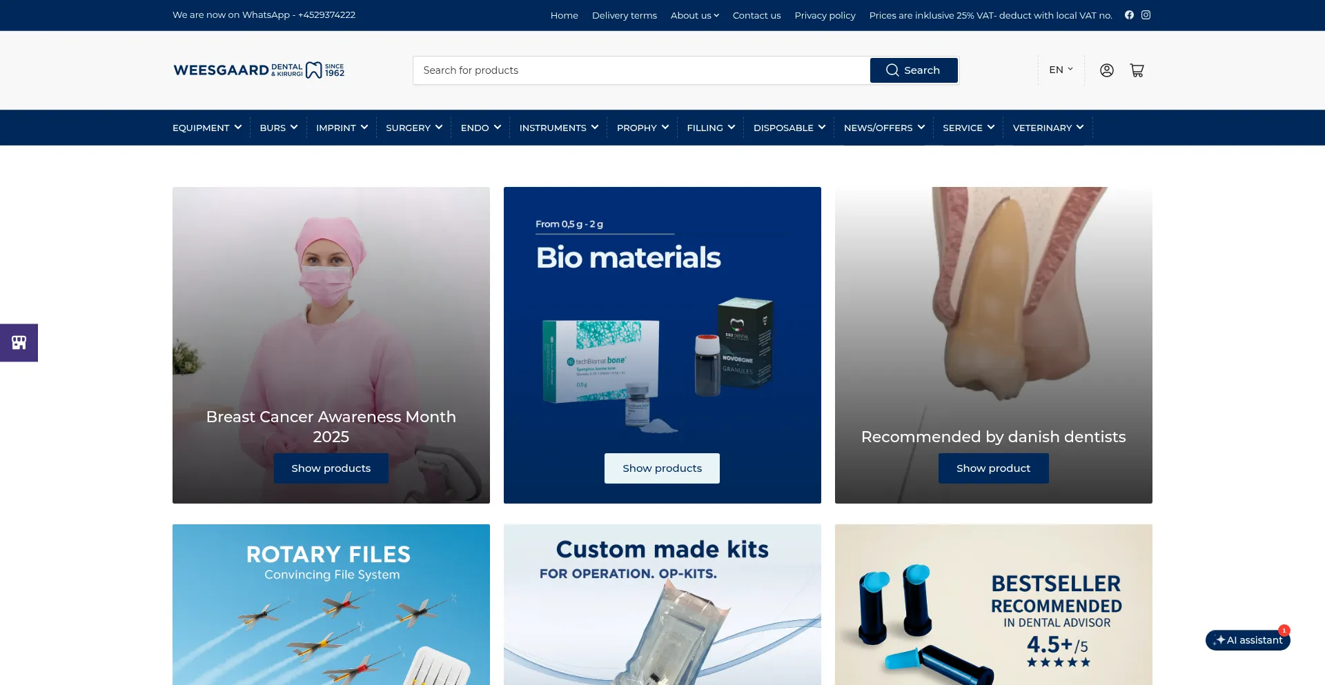 Weesgaarddental.com Screenshot