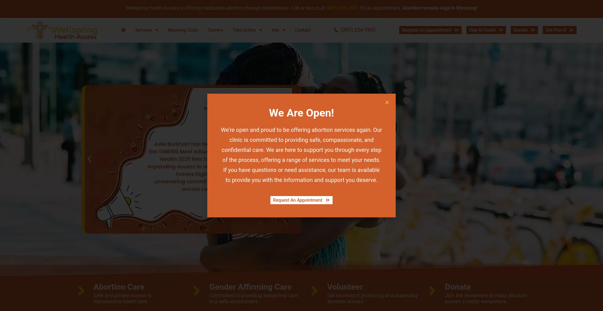 Wellspringaccess.org Screenshot