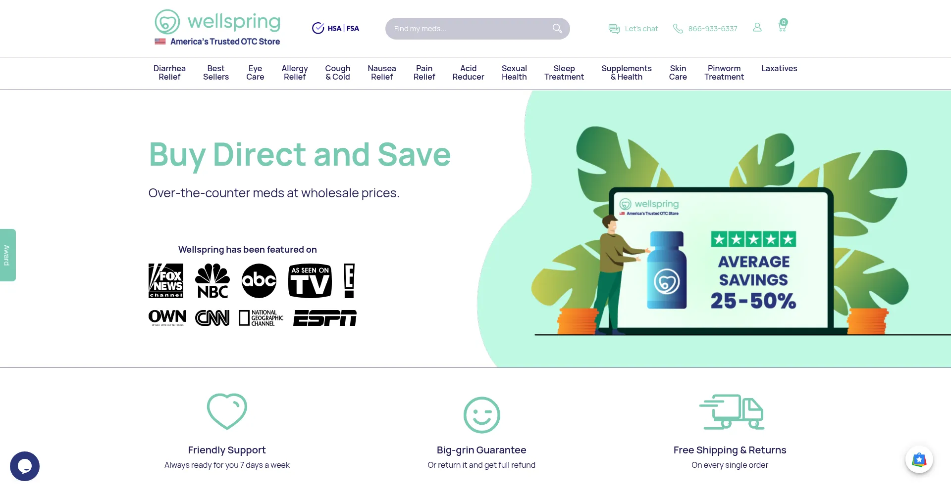 Wellspringmeds.com 安全可靠吗？