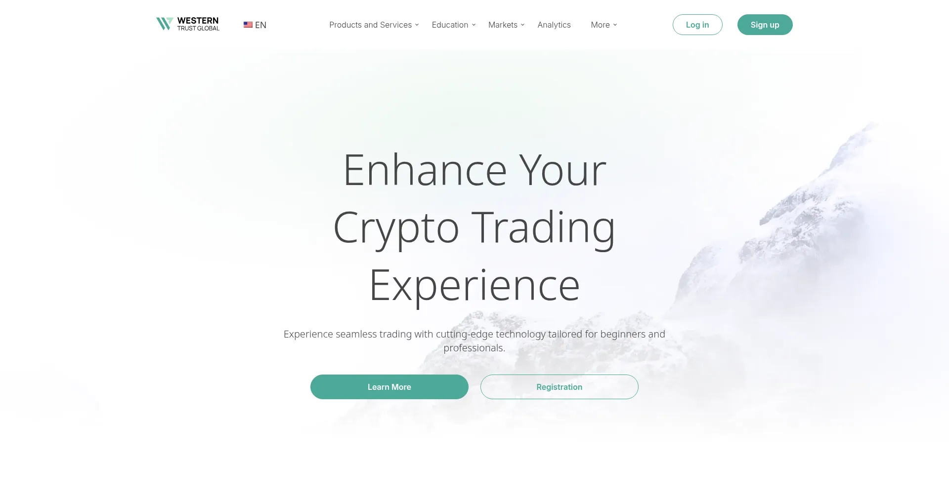 Website screenshot of Westerntrustglobal.com