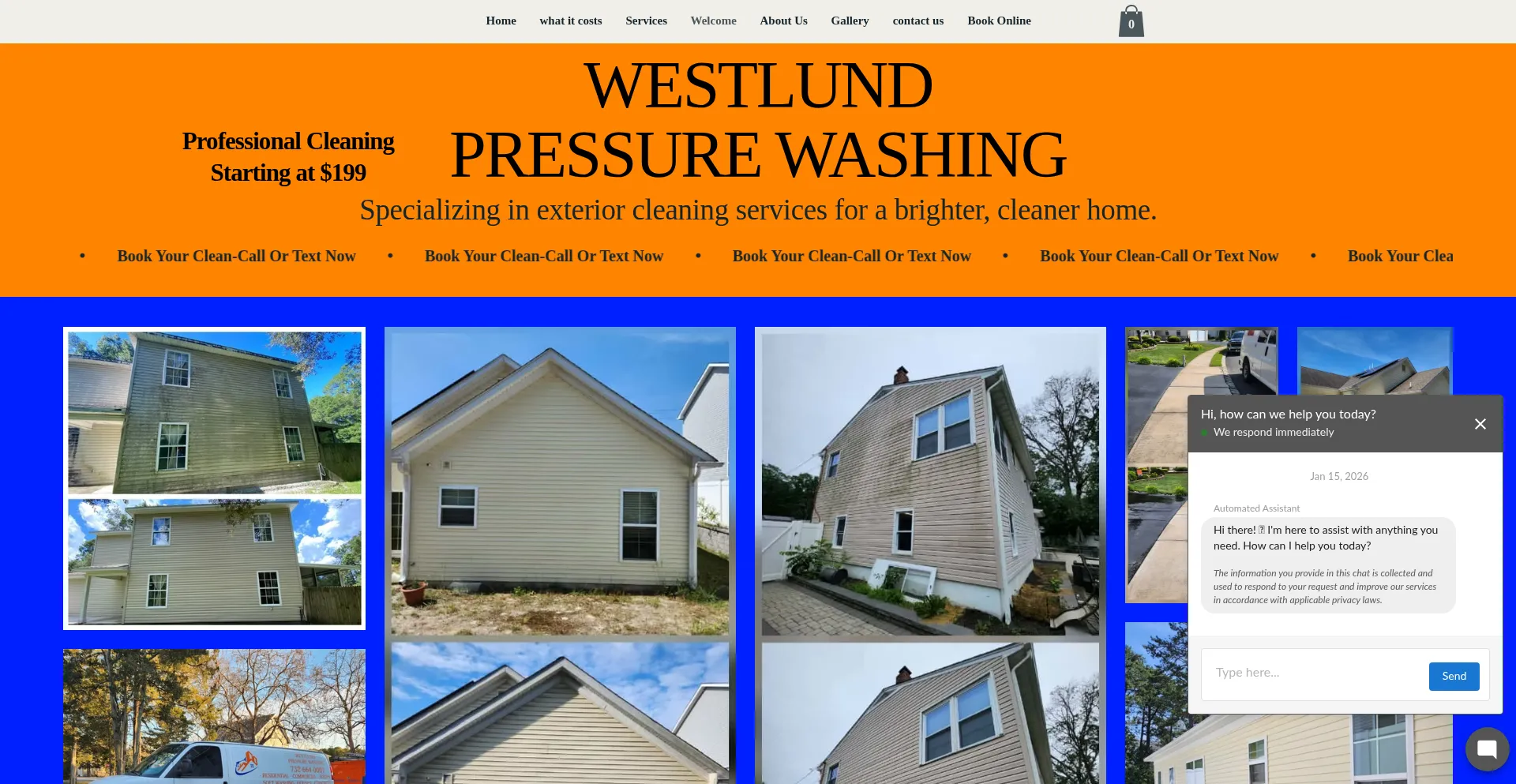 Westlundpressurewashing.com