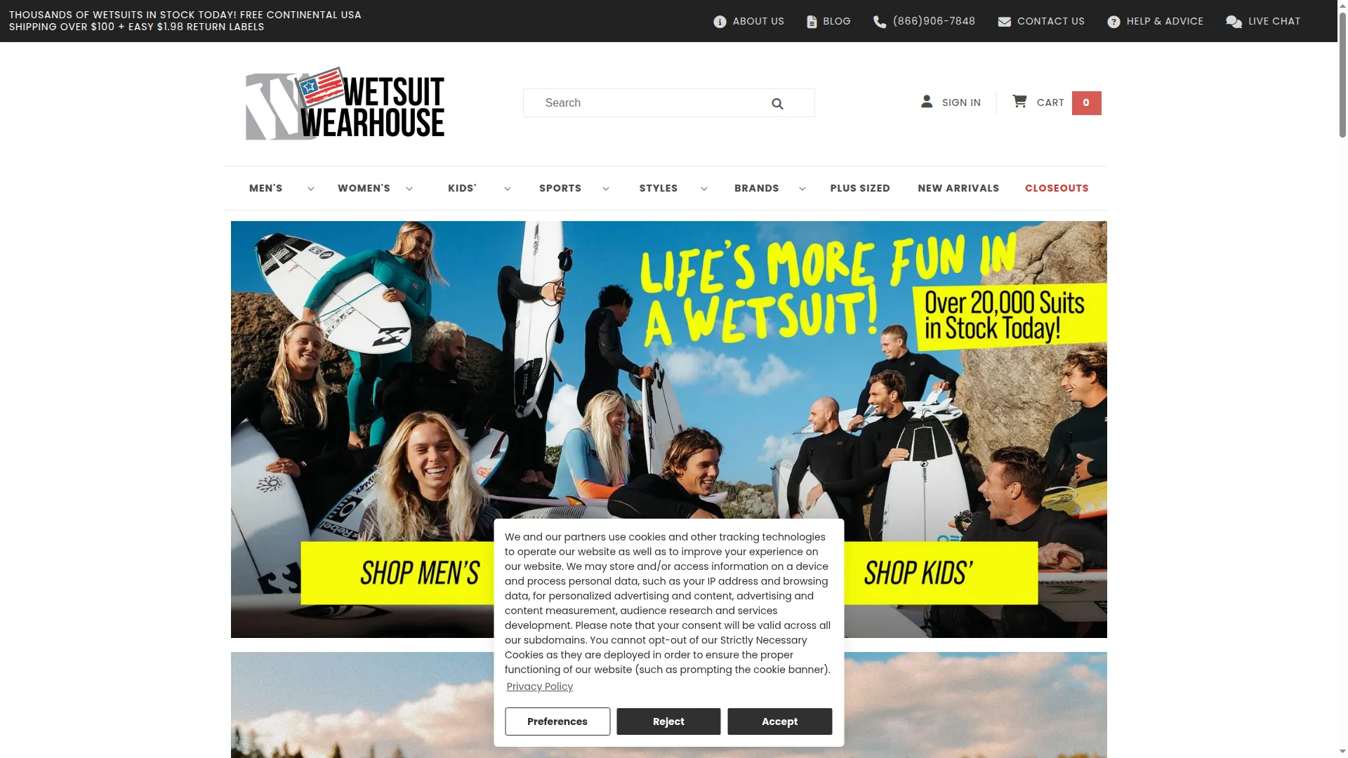 Wetsuitwearhouse.com