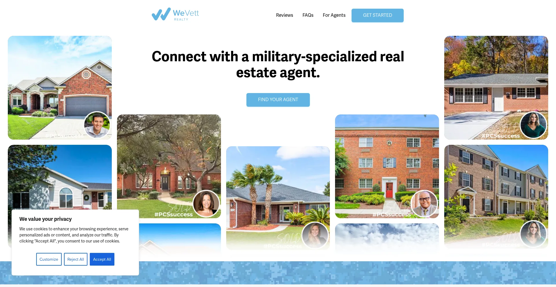 Wevettrealty.com Screenshot