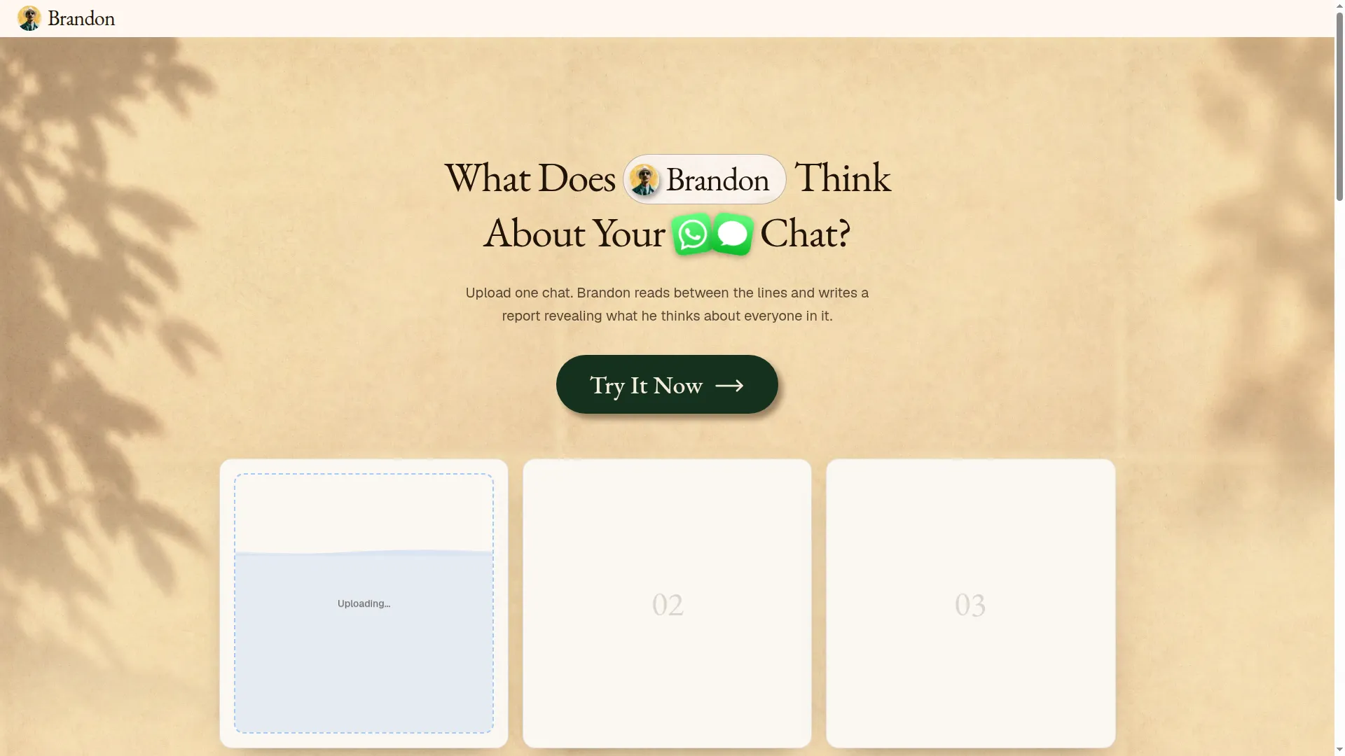 Whatbrandonthinks.com