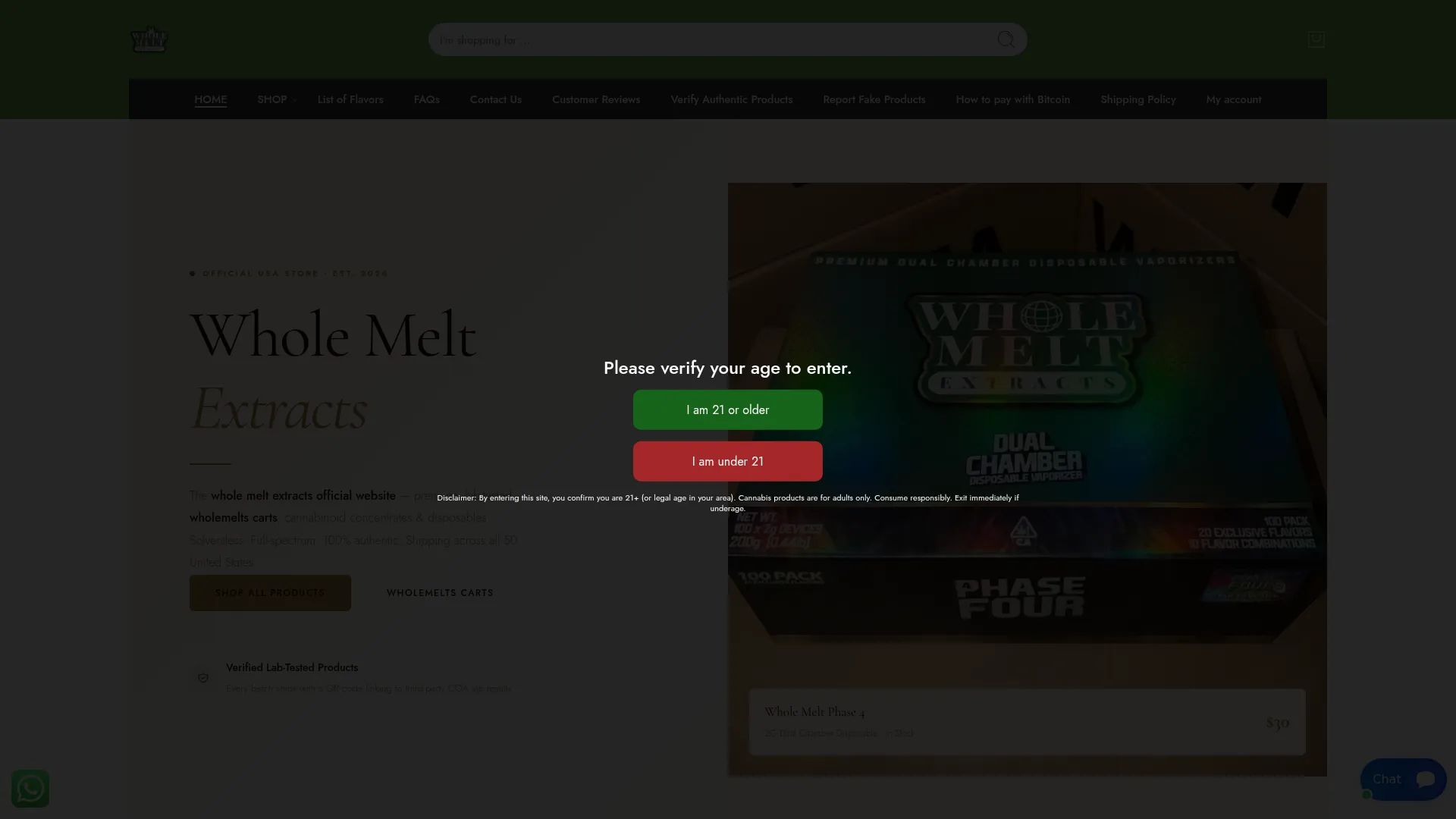 Wholemeltextractofficialstore.com