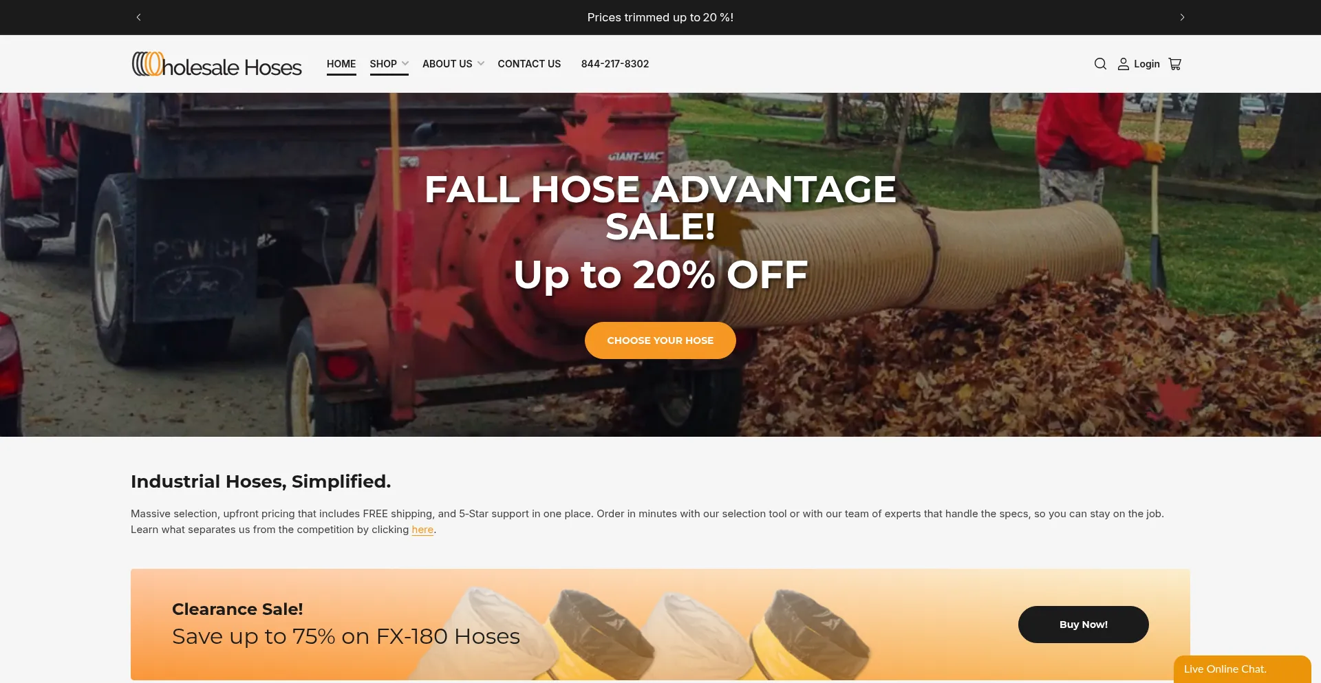 Wholesalehoses.com 安全可靠吗？