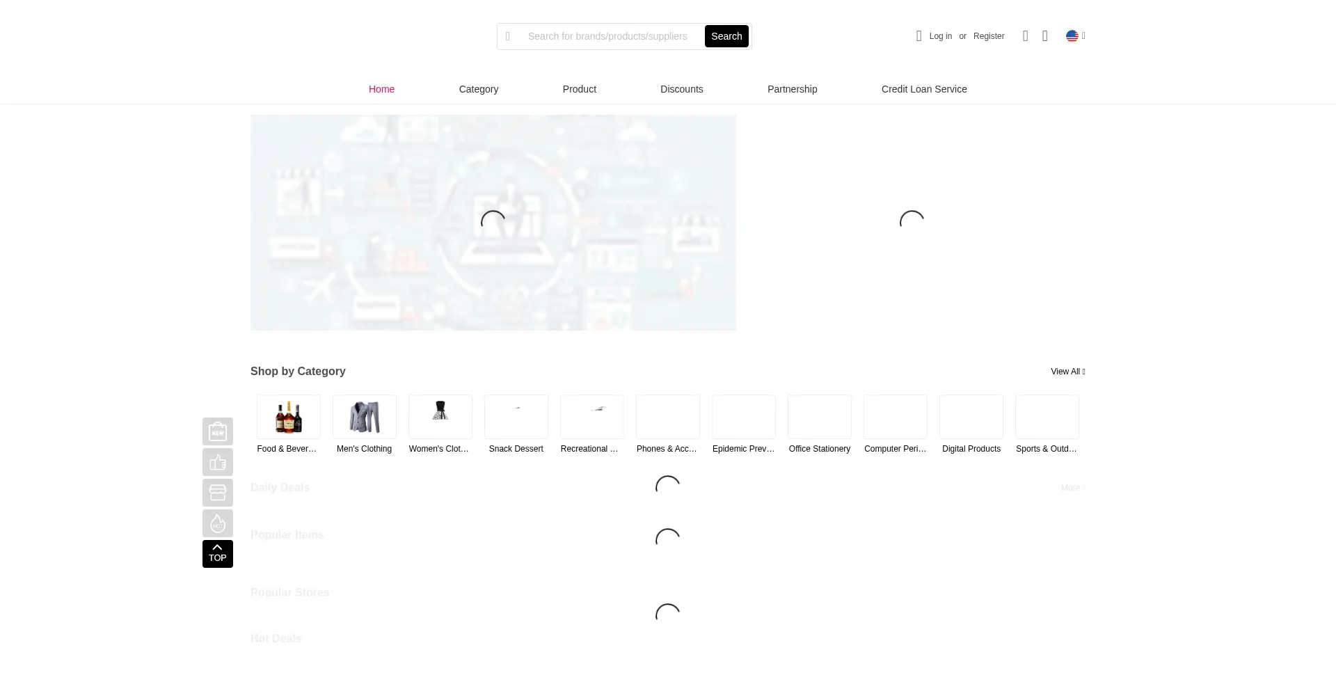 Website screenshot of Wholesalemallsjd.xyz