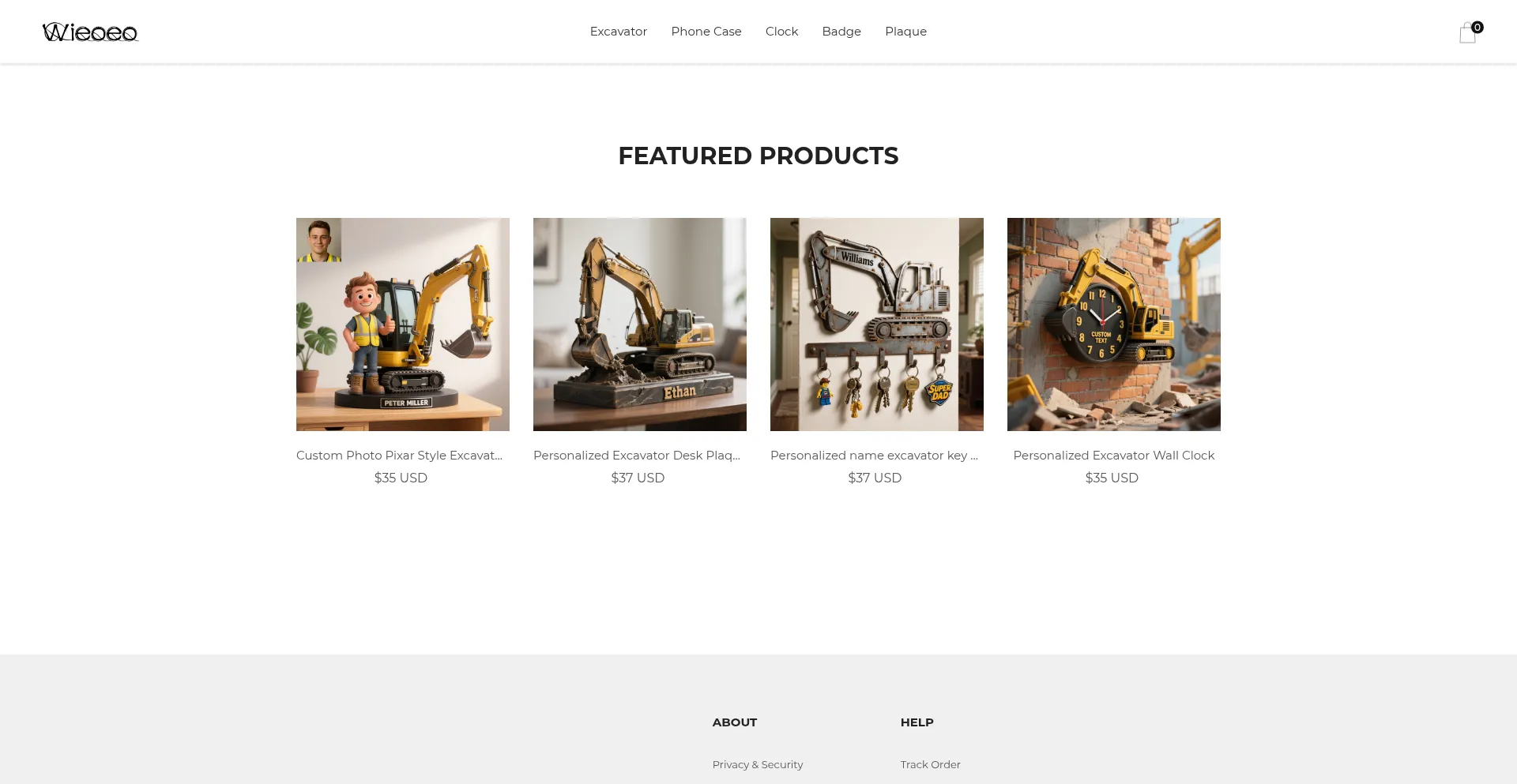 Website screenshot of Wieoeo.com
