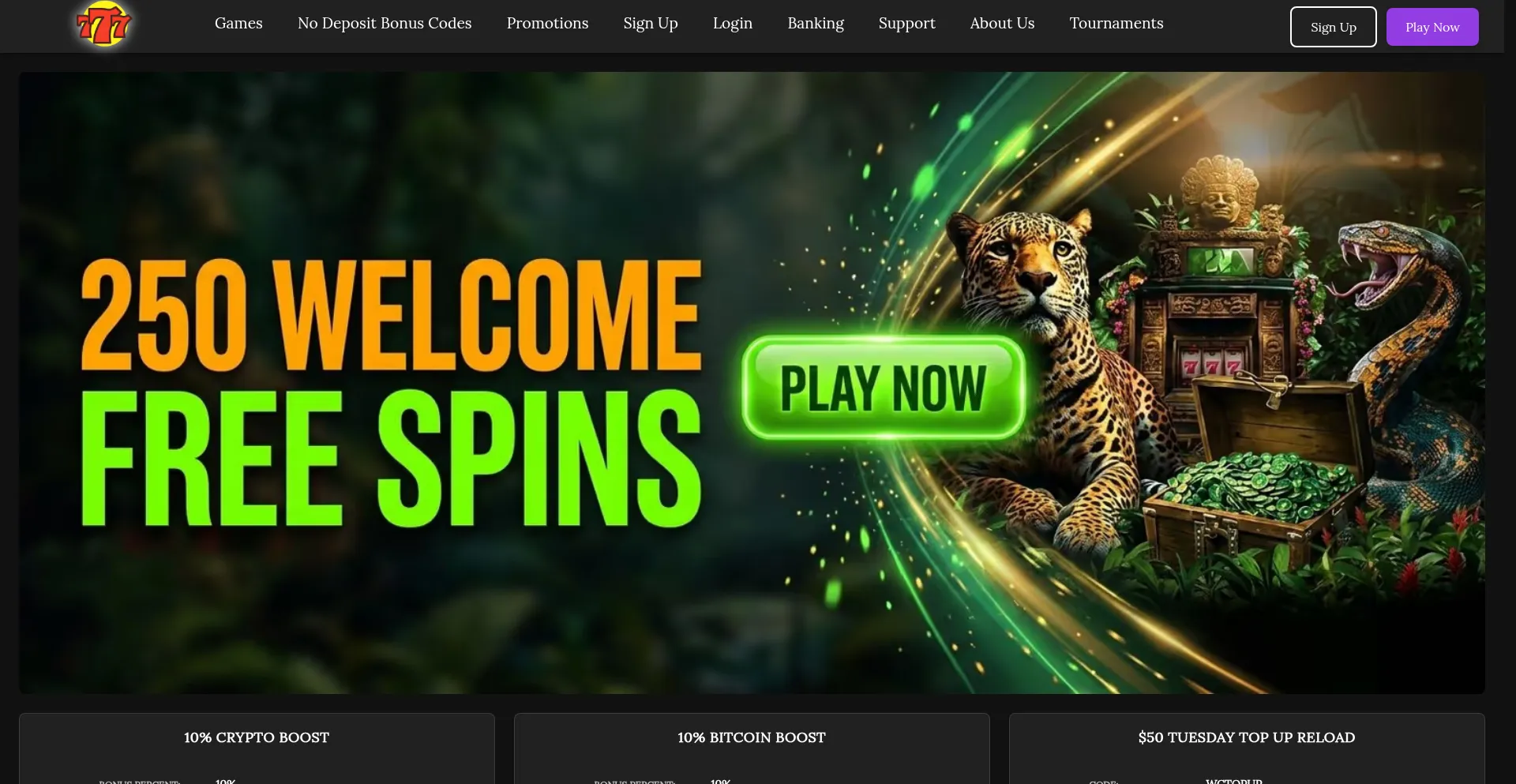 Wildcasinofreespins.com