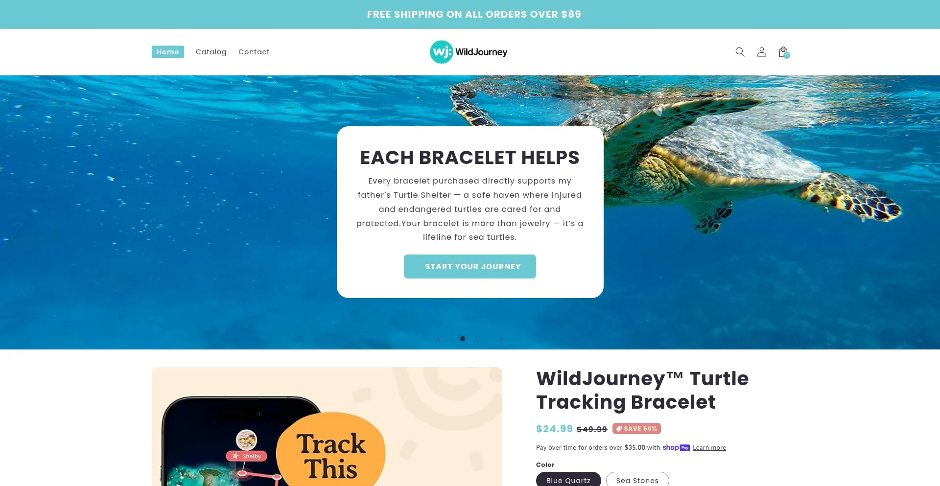 Wildjourney.store Screenshot